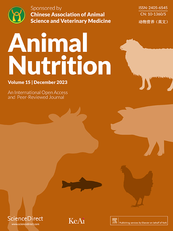 Go to journal home page - Animal Nutrition